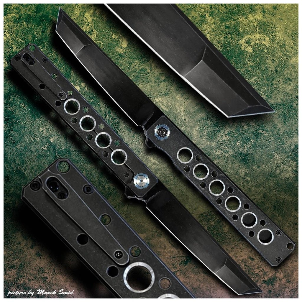 foto Zav�rac� tanto n�� Dellinger Kuzan Black, CPM 20CV & Titan